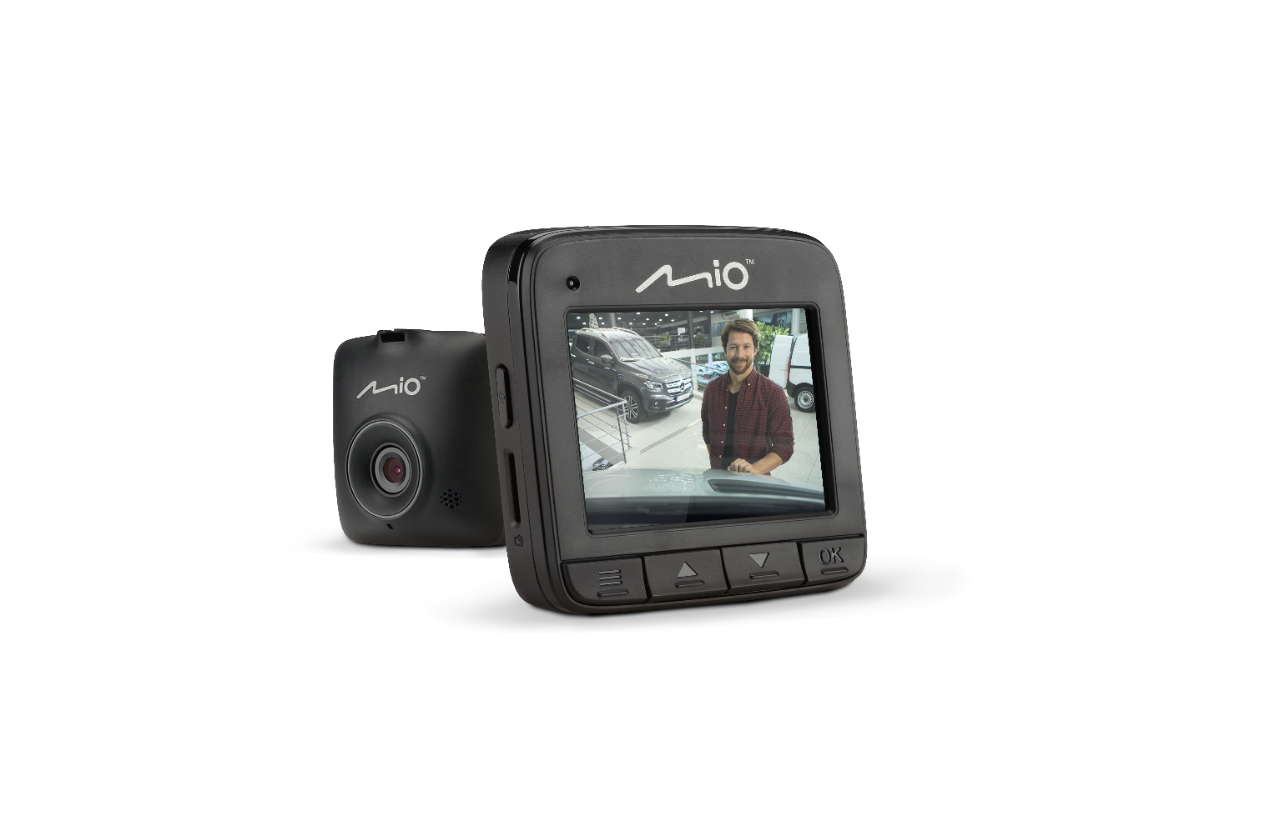Actie dashcam autosalon