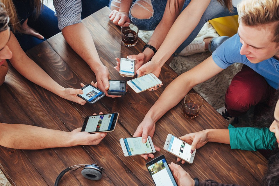 Applications sur smartphone