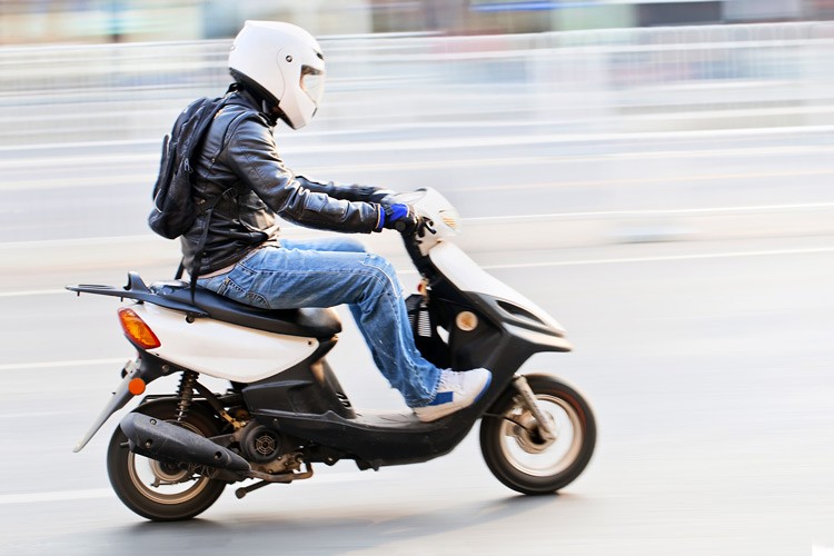 Un scooter électrique scooter-electrique