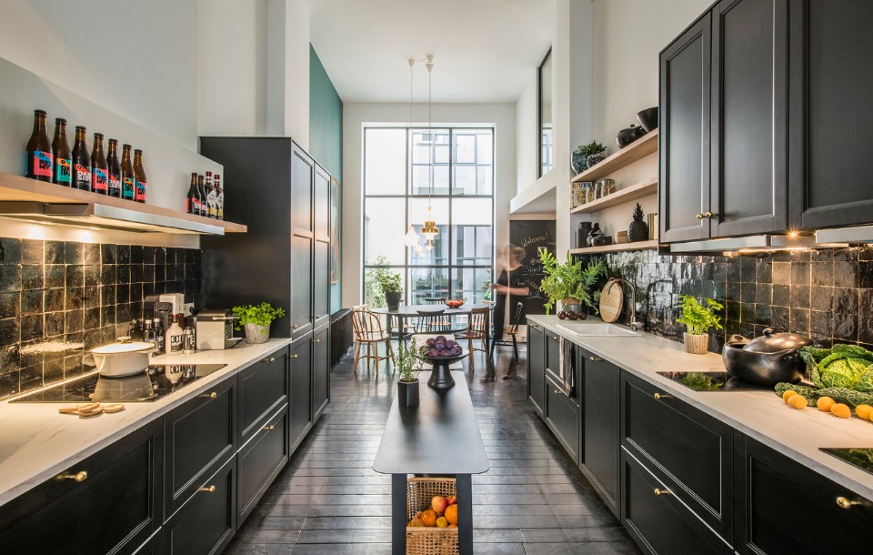 Espace de coliving à la décoration branchée