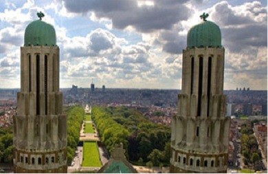 Vue sur Bruxelles depuis la Basilique de Koekelberg panorama-basilique-koekelberg