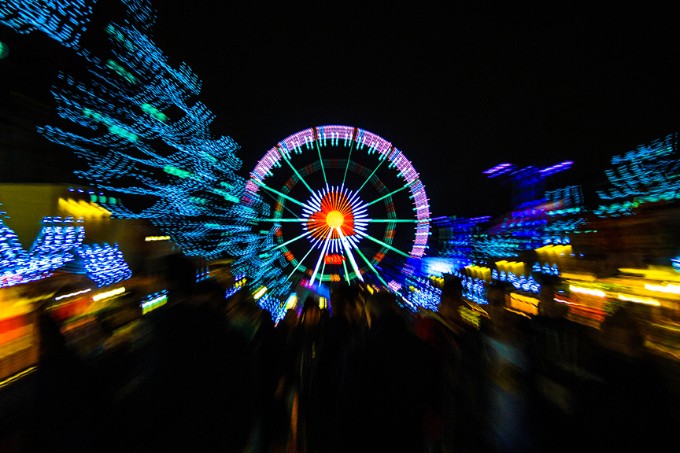 Plaisirs d'hiver à Bruxelles La grand roue du Marché aux Poissons