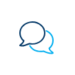 speech bubbles live chat