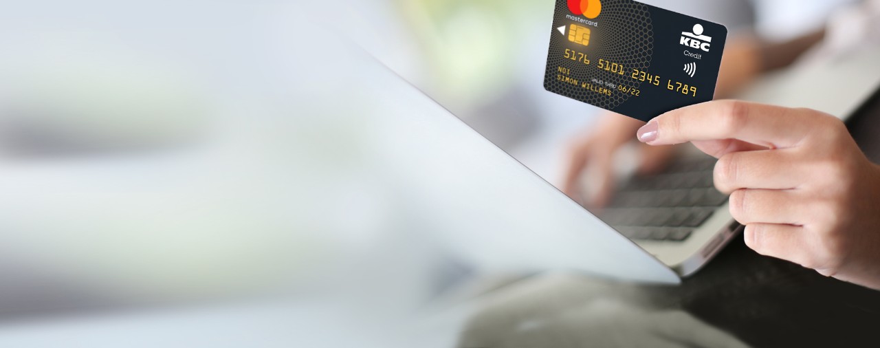 Platinum Mastercard with extensive protection KBC Brussels Bank