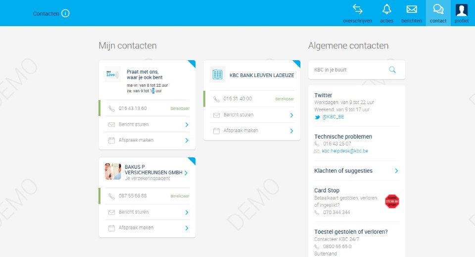 Contacten