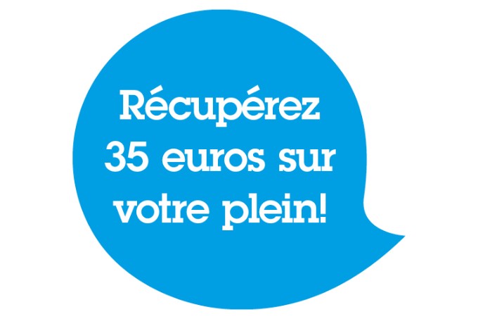 Récupéreze jusqu'à 35 euros